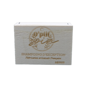 Boîte en bois pour savon solide