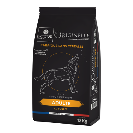 Croquettes Originelle adulte poulet sans céréales - 12 kg