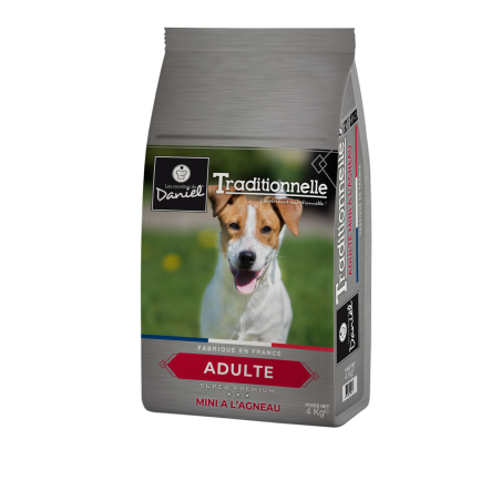 Croquettes Traditionnelle mini adulte agneau - 4 kg