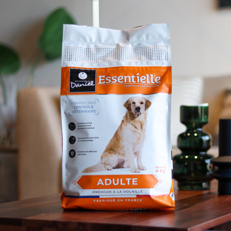 Croquettes Essentielle adulte volaille - 4 kg