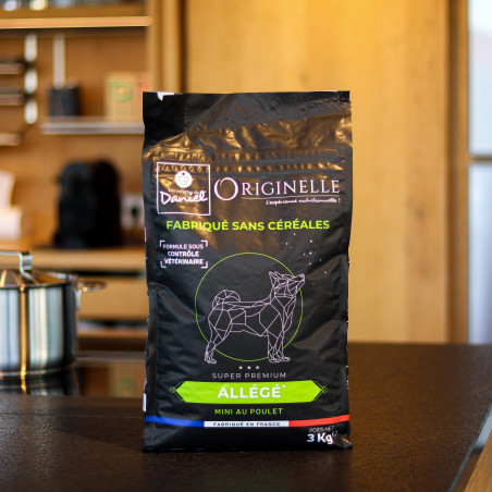 Croquettes Originelle mini allégé poulet sans céréales - 3 kg