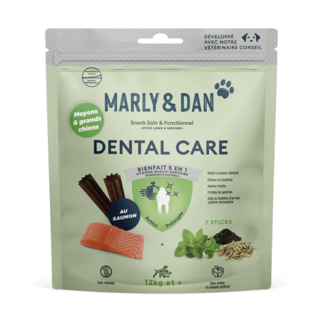 Dental care moyens / grands chiens 7 sticks - Marly & Dan