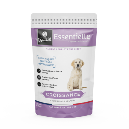 Croquettes Essentielle croissance volaille - 400g