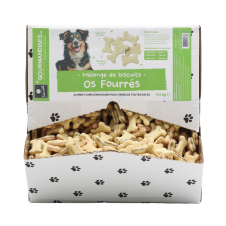 Gourmandises Os Fourrés - 4,5 Kg