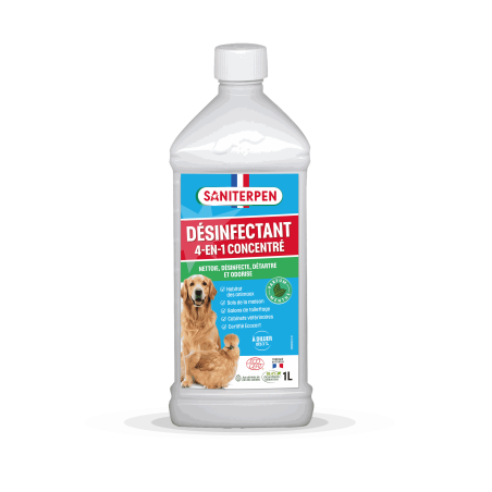 Saniterpen Désinfectant 4 en 1 concentré - 1L
