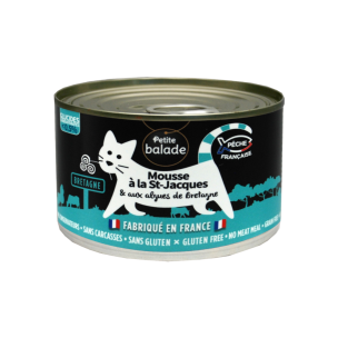 Mousse à la St Jacques 200g - Humide "Petite balade"