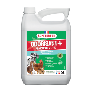 Saniterpen Odorisant plus fraîcheur verte - 5L