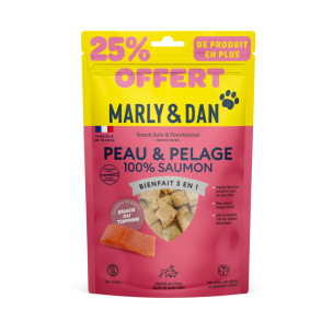Freeze dried "peau et pelage" chien 50g + 25% offerts