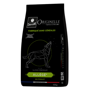 Croquettes Originelle allégé poulet sans céréales - 12 kg