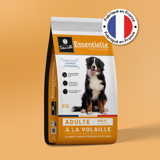 Croquettes Essentielle adulte volaille - 14 kg